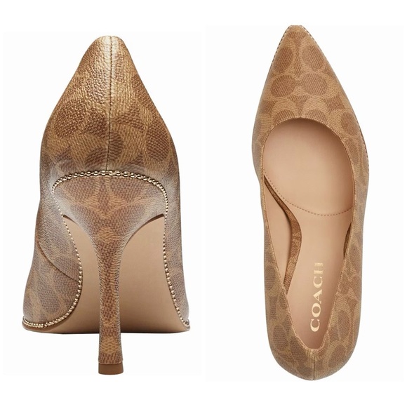 Coach Samantha Signature Coated Canvas Dress
Pumps NEW - Picture 2 of 8